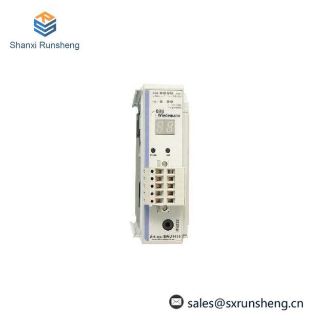 BIHL + WIEDEMANN BWU1840 / BWU1416 Interface Master Module, Designed for Advanced Control Systems