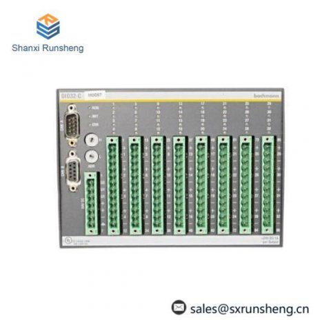 Bachmann DIO32-C: High-Performance Digital Input/Output Module for Industrial Control Systems