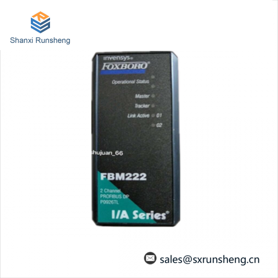 foxboro_fabm222_p0926tl_profibus_dp_module.png FOXBORO FaBM222 P0926TL - Profibus DP Module