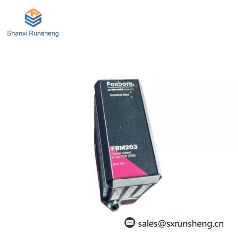 FOXBORO FBM203 RH914SV: Channel Isolated 8 Input RTD Module, Precision for Industrial Control Solutions