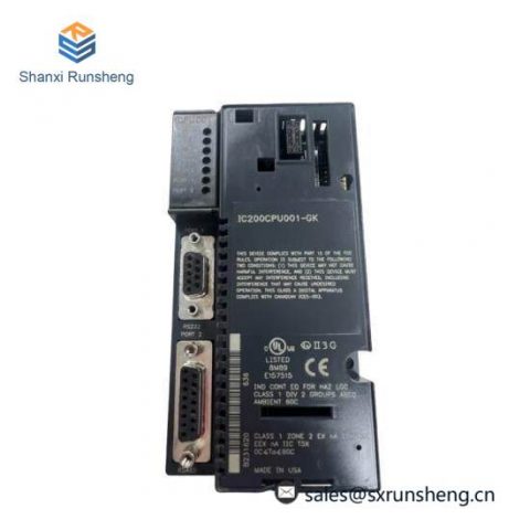 GE FANUC IC200CPU001 Industrial Control CPU Module