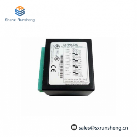 GE FANUC IC670MDL930 Relay Output Module - High-Performance Discrete Solution for Industrial Control Systems