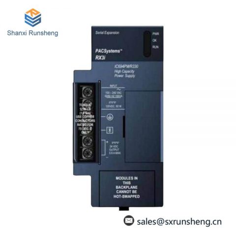 GE FANUC IC694PWR321 Power Supply Module