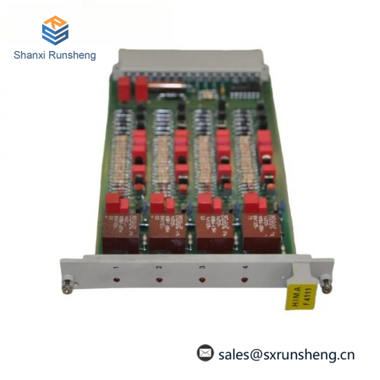 hima_f4111_relay_board.png HIMA F4111 Relay Board - Advanced Industrial Control Solution