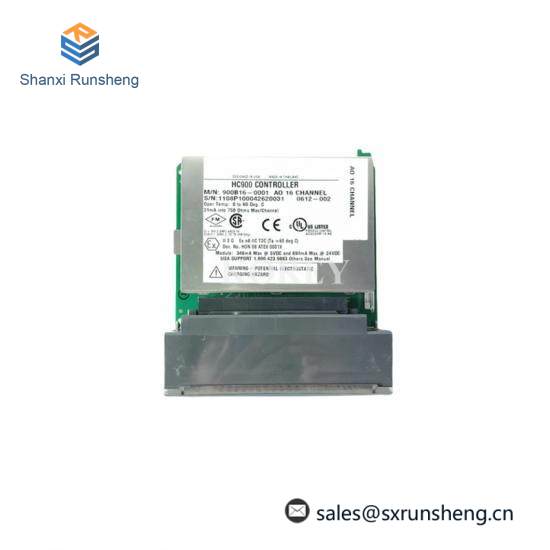 honeywell_900b16-0001_controller.jpg Honeywell PLC, 900B16-0001, Analog Output Module