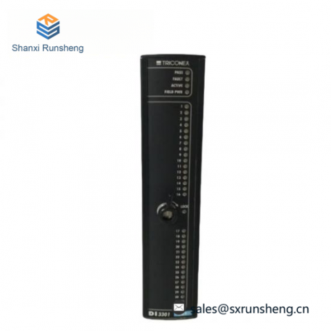 Invensys Triconex 3301 Discrete Input Module, High-Reliability Control System