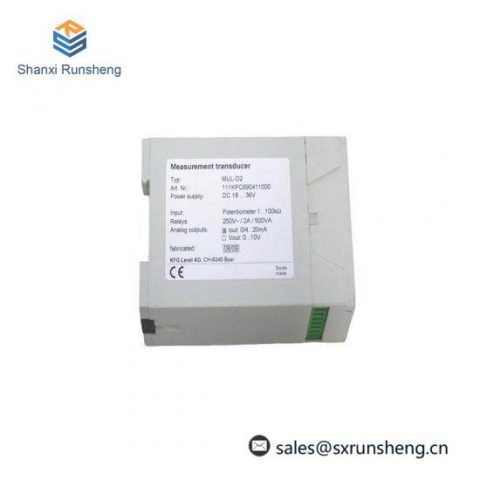 KFG LEVEL MUL-D2 Transducer, High-Precision Level Measurement Module