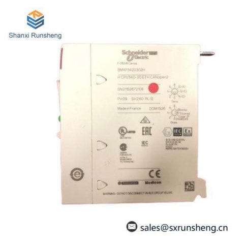 Schneider Electric BMXP3420302H PLC Processor Module, Advanced Control Solutions