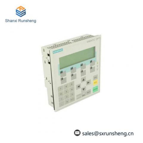 SIEMENS 6AV3607-1JC20-0AX2 Operator Panel: Industrial Control Excellence
