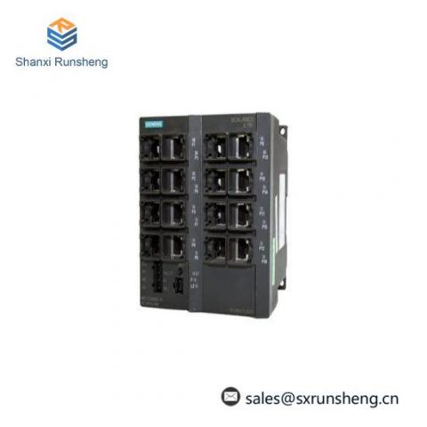 Siemens SCALANCE X116 Ethernet Switch, Model 6GK5116-0BA00-2AA3, Standard Module