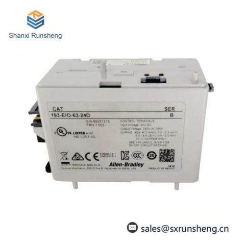 Rockwell Automation 193-EIO-63-24DE300/E200 24V DC Control Module