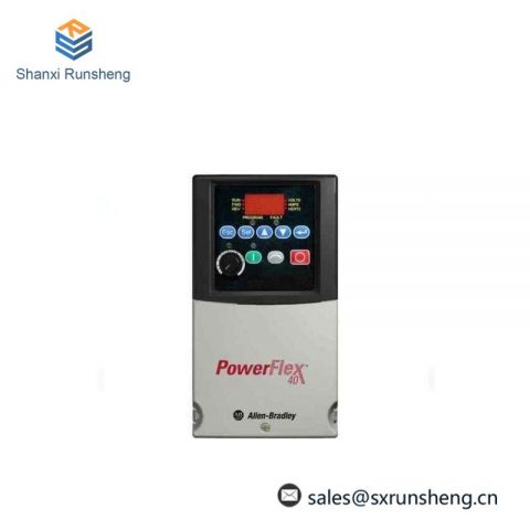 A-B PowerFlex 40 0.4 kW (0.5 HP) AC Drive, 22B-D1P4N104