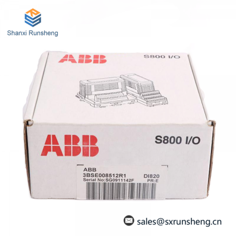 ABB DI820 3BSE008512R1 Digital Input Module for Industrial Control Systems