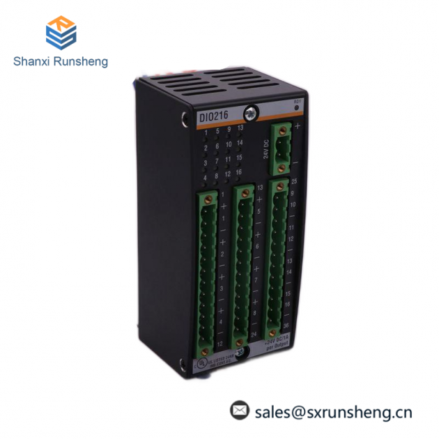 BACHMANN DIO216: High-Performance Digital I/O Module, 16 Channels, PLC Compatibility