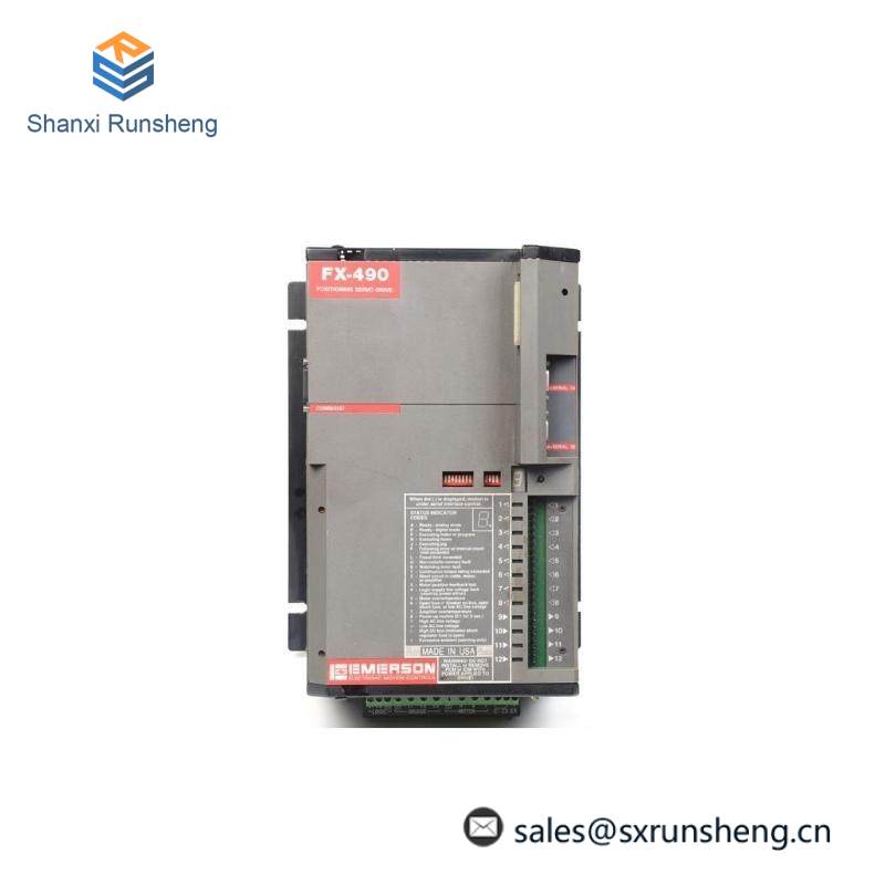 emerson_ifx-490_brushless_positioning_servo_drive.jpeg Emerson 1D42128G01 High-Accuracy Industrial Control Module