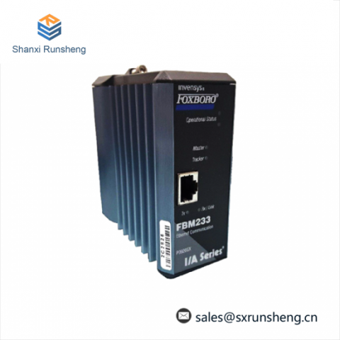 FOXBORO FBM233 P0926GX: Ethernet Communication Module for Industrial Control