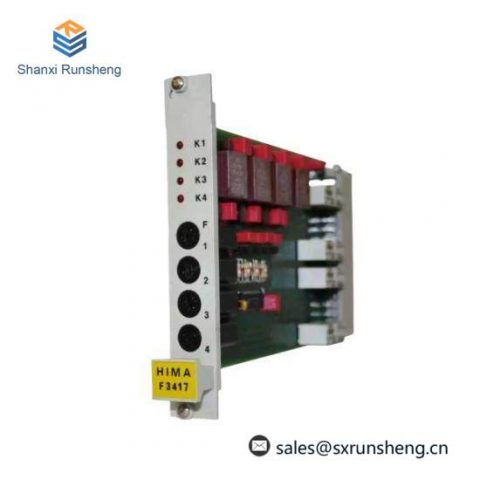 HIMA F3417 Relay Amplifier PLC Module, Industrial Automation Control