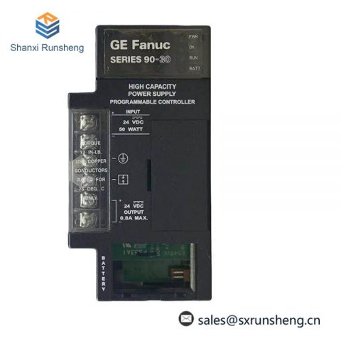 GE IC693PWR331 - High Capacity Power Supply Module, Optimized for Industry 4.0 Applications