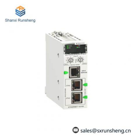 Schneider Electric BMECRA31210 Ethernet I/O Drop Adapter, High-Performance for Industrial Control Systems