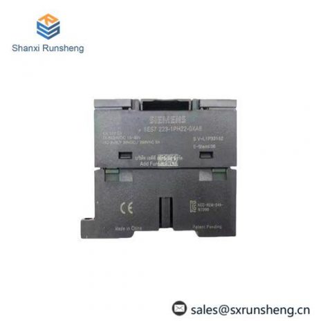 Siemens 6ES7 223-1PH22-0XA8: High-Performance Digital Input/Output Module for Advanced Control Systems