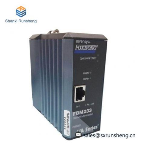 Invensys Foxboro FBM233 PLC Control Module, Industrial Automation